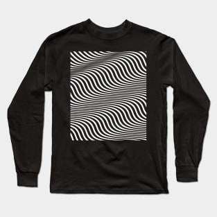 wavy lines Long Sleeve T-Shirt